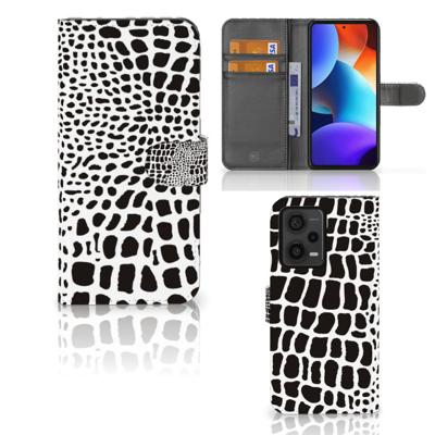 Xiaomi Redmi Note 12 Pro Plus | Telefoonhoesje | Met pasjeshouder | Slangenprint