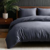Dekbedovertrek 3D Embossed - Eenpersoons (140x200 cm) - Meerkleurig Microvezel - Dessin: Effen - Sleeptime Elegance - Dekbed-Discounter.nl
