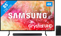 Samsung Crystal UHD 85DU7100 (2024) + Soundbar