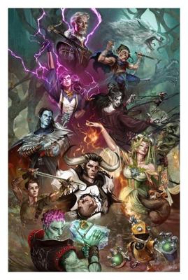 Critical Role Art Print Bells Hells 41 x 61 cm - unframed Critical Role Art Print Bells Hells 41 x 61 cm - unframed
