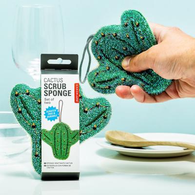 Cactus schuursponsjes (set van 2) Cactus schuursponsjes (set van 2)