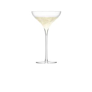 L.S.A. - Savoy Champagne Glas 250 ml Set van 2 Stuks - Glas - Transparant