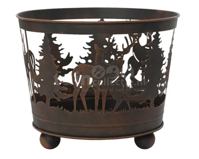 Vuurkorf Kerstbos Donkerbruin 32cm