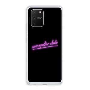 Vice Black: Samsung Galaxy S10 Lite Transparant Hoesje