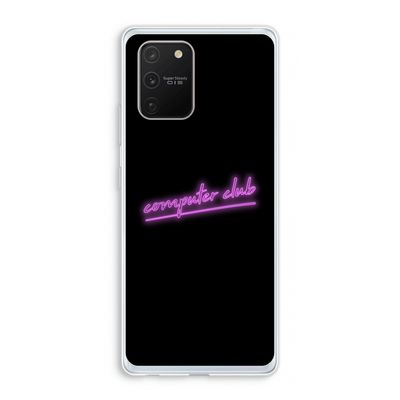 Vice Black: Samsung Galaxy S10 Lite Transparant Hoesje