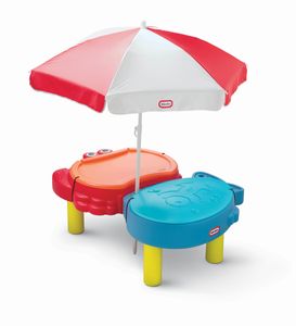 Little Tikes zand en zee speeltafel met parasol