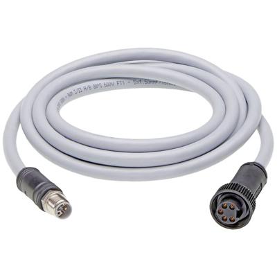 Molex 1205050105 Sensor/actuator connector, geassembleerd Aantal polen (sensoren): 5 Stekker, recht, Bus, recht 2 m 1 stuk(s) Bag