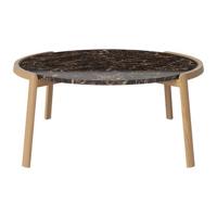 Bolia Mix Salontafel Large - Bruin / Marmer - Geolied Eiken