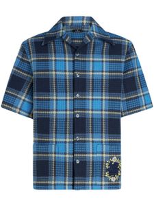 ETRO chemise à broderies Pegaso - Bleu