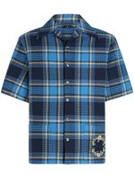 ETRO chemise à broderies Pegaso - Bleu - thumbnail