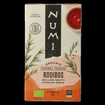 Numi Rooibos bio 18 Zakjes Numi Rooibos bio 18 Zakjes