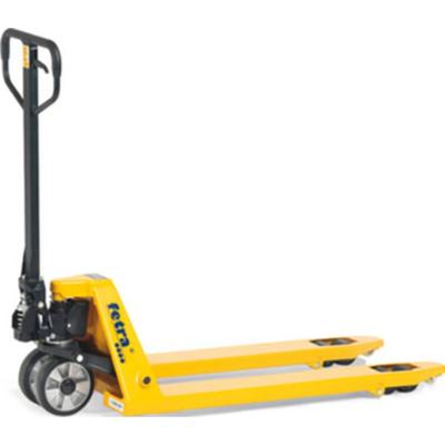 Fetra 2117 Palletwagen Belasting (max.): 2500 kg Lengte vork: 115 cm Hefhoogte (max.): 20 cm Fetra 2117 Palletwagen Belasting (max.): 2500 kg Lengte vork: 115 cm Hefhoogte (max.): 20 cm