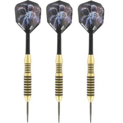 1x Set van dartpijltjes met Tarantula flights 24 grams - Dartpijlen