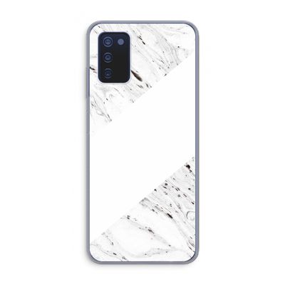 Biggest stripe: Samsung Galaxy A03s Transparant Hoesje