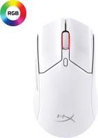 HyperX Pulsefire Haste 2 - draadloze gamingmuis (wit) - thumbnail