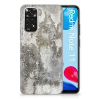 Xiaomi Redmi 10 | Redmi Note 11 4G | TPU | Siliconen hoesje | Beton Print
