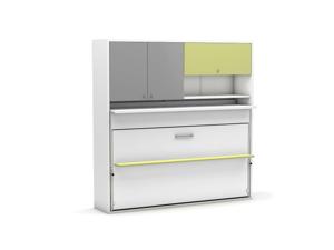 Eenpersoons bedkast Nitro 90 x 190 cm Geen matras