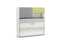 Eenpersoons bedkast Nitro 90 x 190 cm Geen matras