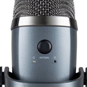 Blue Microphones Yeti Nano PC-microfoon Statief Zendmethode:Kabelgebonden, USB Kabelgebonden, USB Grijs