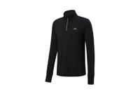 CRIVIT Heren thermo sportshirt (Zwart, S)