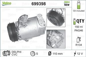 Compressor, airconditioning 699398