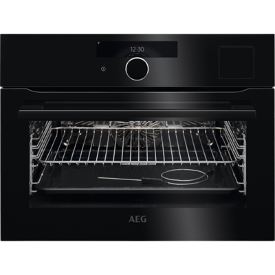 AEG 9000 serie SteamPro Combi hetelucht- en stoomoven KSK998290B