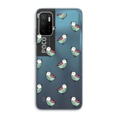 Vogeltjes: Xiaomi Poco M3 Pro 5G Transparant Hoesje