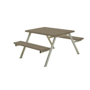 Picknicktafel Balkon Alpha Grijs Bruin