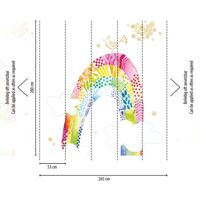 Livingwalls The Wall II - Bont - Regenbogen - 392151