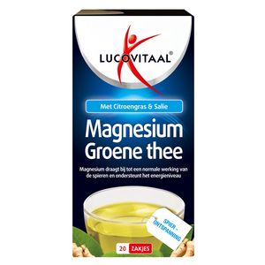 Lucovitaal Magnesium Groene Thee Zakjes