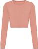 Just Cool JT016 Women´s Long Sleeve Cropped T - Dusty Pink - M