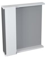 Spiegelkast met LED Licht Sapho Pulse 75x80x17 cm Links Wit