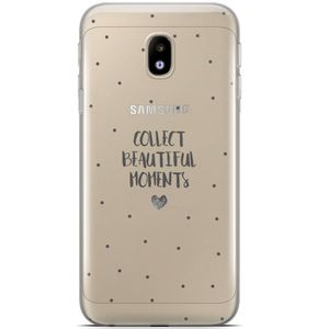 Samsung Galaxy J5 2017 siliconen hoesje - Collect beautiful moments