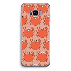 Krab: Samsung Galaxy S8 Plus Transparant Hoesje