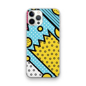 Pop Art #1: iPhone 12 Pro Transparant Hoesje