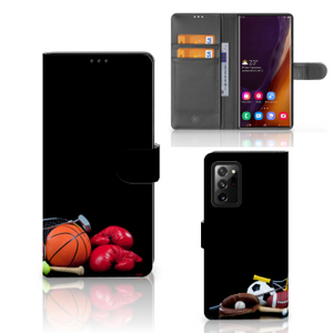 Samsung Galaxy Note20 Ultra Wallet Case met Pasjes Sports