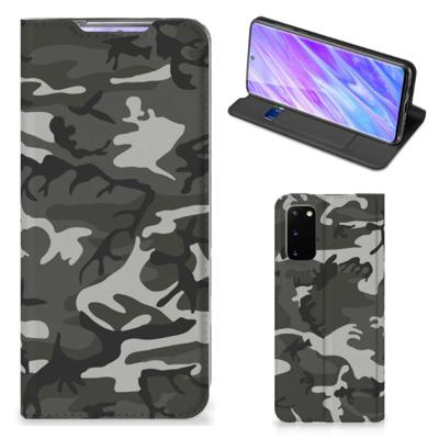 Samsung Galaxy S20 | Hoesje met Magneet | Army Light