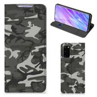 Samsung Galaxy S20 | Hoesje met Magneet | Army Light