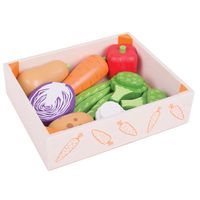 houten kistje met groenten houten kistje met groenten