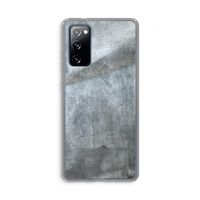 Grey Stone: Samsung Galaxy S20 FE / S20 FE 5G Transparant Hoesje