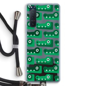 Crocs: Sony Xperia 5 II Transparant Hoesje met koord