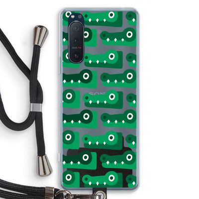 Crocs: Sony Xperia 5 II Transparant Hoesje met koord
