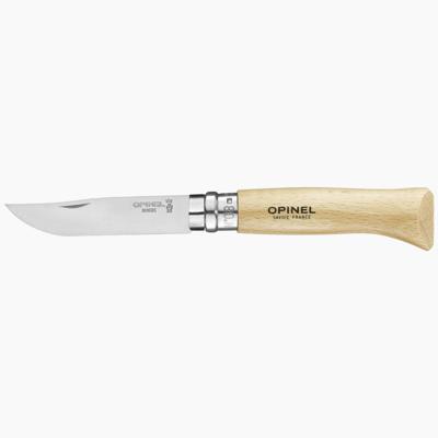 Opinel N°08 Inox Zakmes Bruin One Size