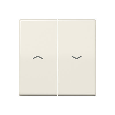 Jung AS500 jaloezie drukknop creme AS591-5P