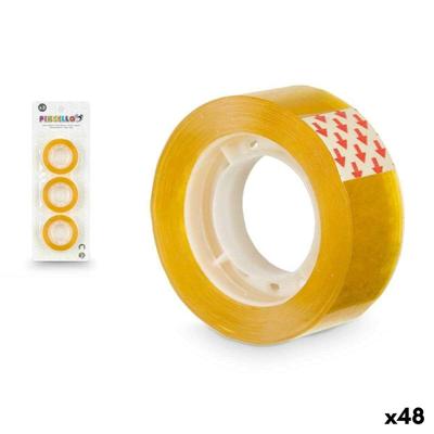 Plakband Pincello Geel 8,5 x 23 x 2 cm 2,7 x 40 x 1,8 cm Set 3 Onderdelen (48 Stuks)