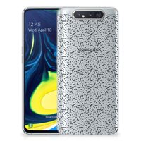 Samsung Galaxy A80 TPU bumper Stripes Dots