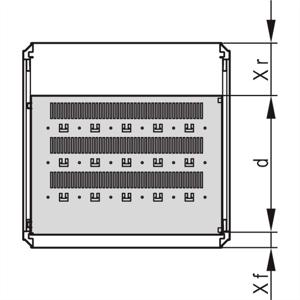 nVent SCHROFF 22130332 Legbord (b x d) 800 mm x 497 mm 1 stuk(s)