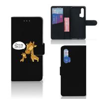 Honor 20 Pro Leuk Hoesje Giraffe Honor 20 Pro Leuk Hoesje Giraffe