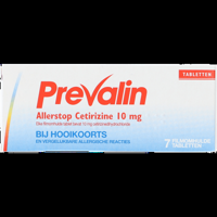 Prevalin Allerstop cetirizine 10 mg tabletten bij hooikoorts, 7 stuks bij Jumbo