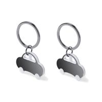 Sleutelhanger met kleine auto - 2x - 4 x 3 cm - Rijbewijs gehaald - nieuwe auto - cadeau - autosleut Sleutelhanger met kleine auto - 2x - 4 x 3 cm - Rijbewijs gehaald - nieuwe auto - cadeau - autosleut